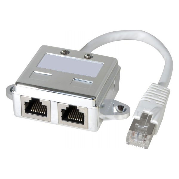 Eclateur de port RJ45 blind LAN+TEL