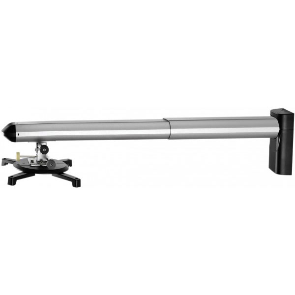 Aavara pb120 support pour projecteurs mur noir, acier inoxydable