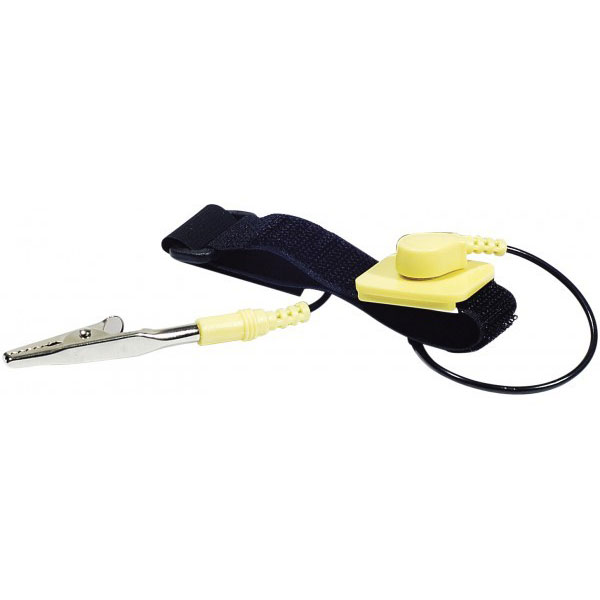 Velleman as2n bracelet antistatique noir
