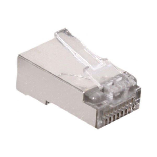 Connecteurs RJ45 blinds (8P8C) pour tlphonie -  lot de 10 pcs
