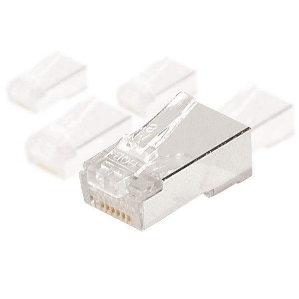 Connecteur 8/8 RJ45 blind - Cat 6 sachet de 10