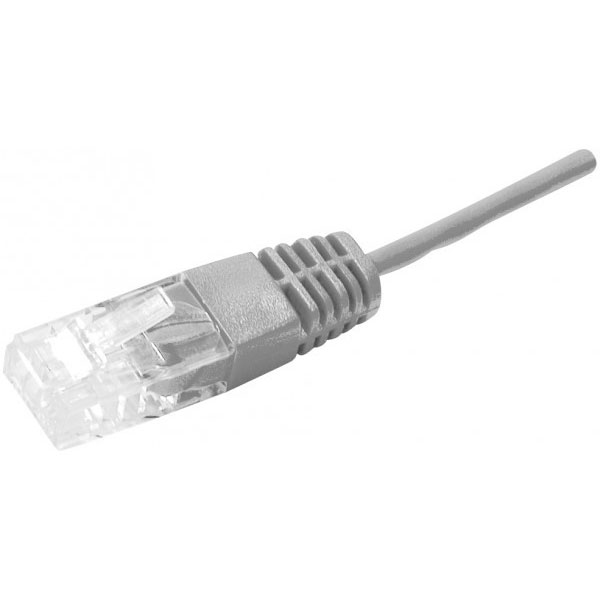 Cordon utp 2P surmoule RJ45/RJ45 telephone 100 ohms - 2M