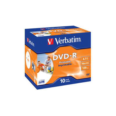 Verbatim 43521 dvd vierge 4,7 go dvd-r 10 pice(s)