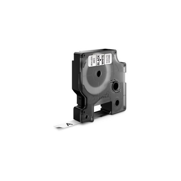 DYMO Ruban D1 noir sur blanc, 12 x 7 mm, pack co 8 + 2