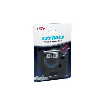 Ruban dymo D1 haute performance 19mm noir sur blanc