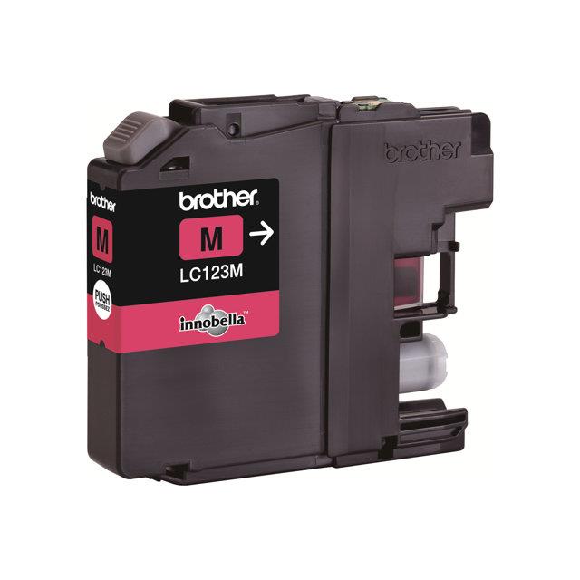 Cartouches pour imprimantes - Brother lc123mbp cartouche d'encre 1 pice(s) original magenta