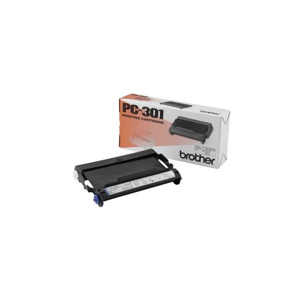Brother pc-301 consommable pour tlcopieur cartouche de tlcopie plus bobine 235 pages noir 1 pice(s)
