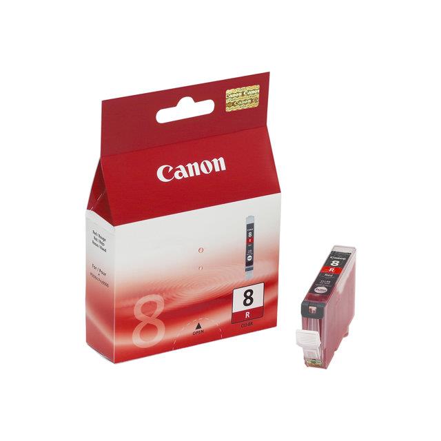 Cartouches pour imprimantes - Canon cartouche d'encre rouge cli-8r