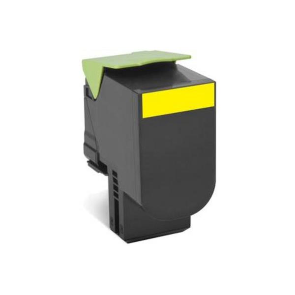 Cartouches de toner - Lexmark 80c2hye cartouche de toner 1 pice(s) original jaune
