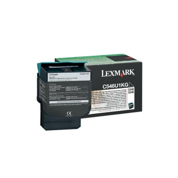 Cartouches de toner - Lexmark c546u1kg cartouche de toner 1 pice(s) original noir
