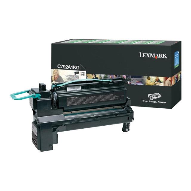 Cartouches de toner - Lexmark c792a1kg cartouche de toner 1 pice(s) original noir