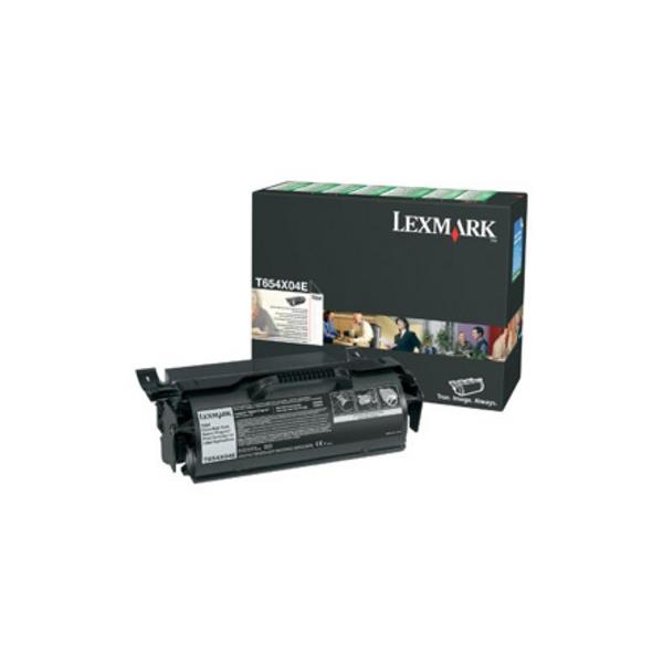 Cartouches de toner - Lexmark t654x04e cartouche de toner 1 pice(s) original noir