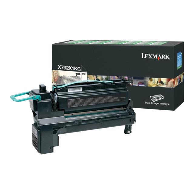 Cartouches de toner - Lexmark x792x1kg cartouche de toner 1 pice(s) original noir