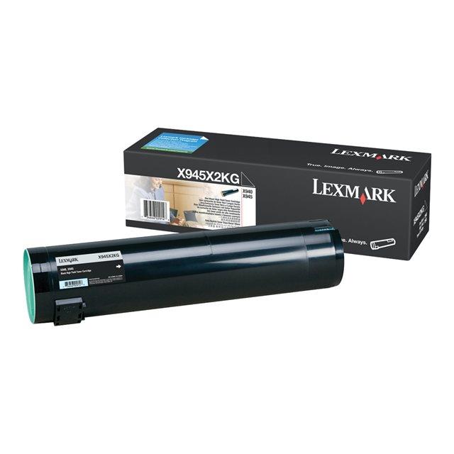 Cartouches de toner - Lexmark x945x2kg cartouche de toner 1 pice(s) original noir
