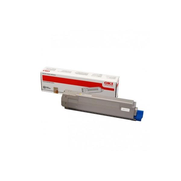 Cartouches de toner - Oki 46508713 cartouche de toner 1 pice(s) original jaune