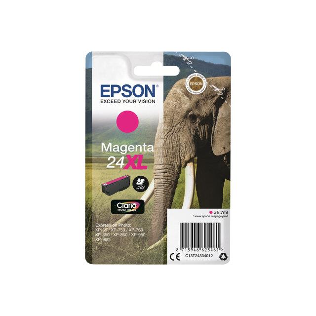 Cartouches pour imprimantes - Epson elephant cartouche "elphant" - encre claria photo hd m (xl)