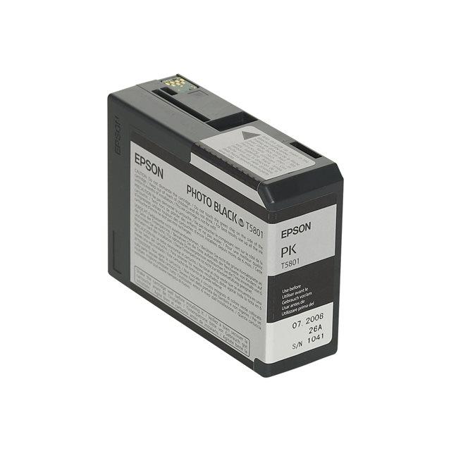 Cartouches pour imprimantes - Epson encre pigment noir photo sp 3800/3880 (80ml)