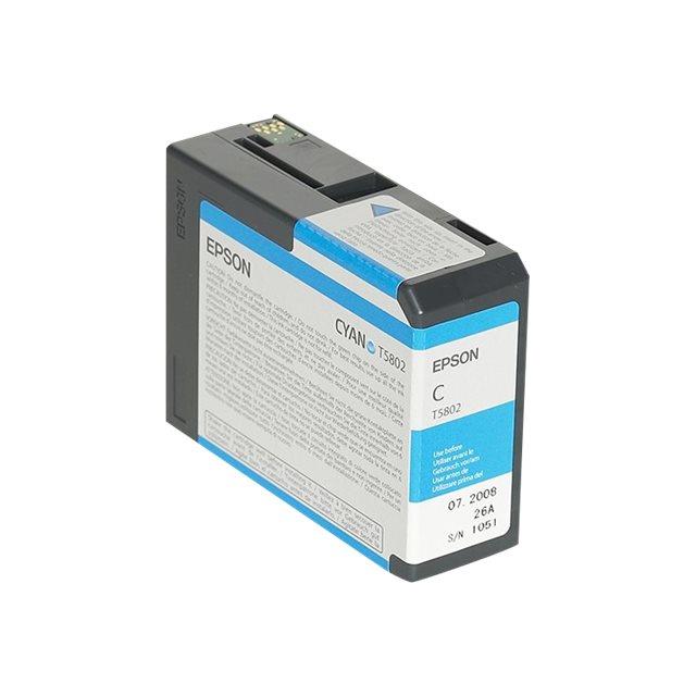 Cartouches pour imprimantes - Epson encre pigment cyan sp 3800/3800 (80ml)