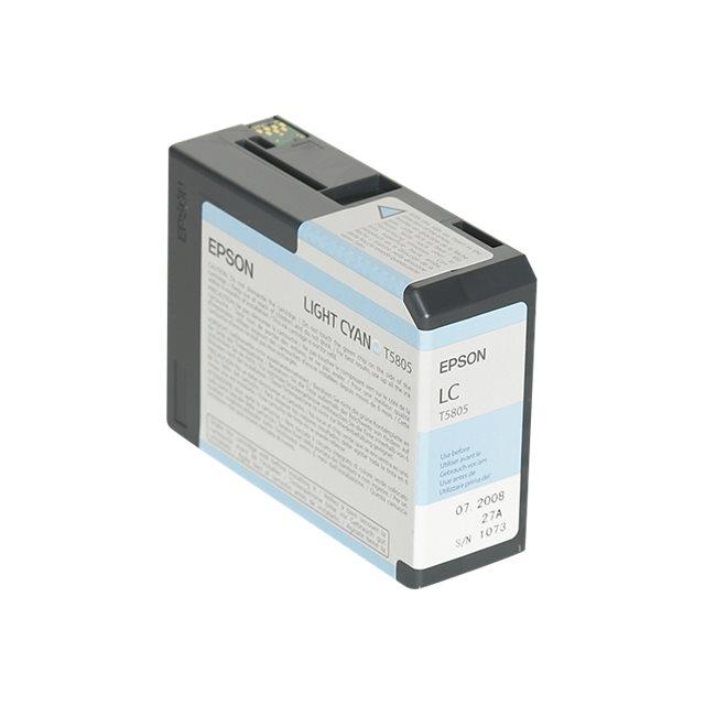 Cartouches pour imprimantes - Epson encre pigment cyan clair sp 3800/3880 (80ml)