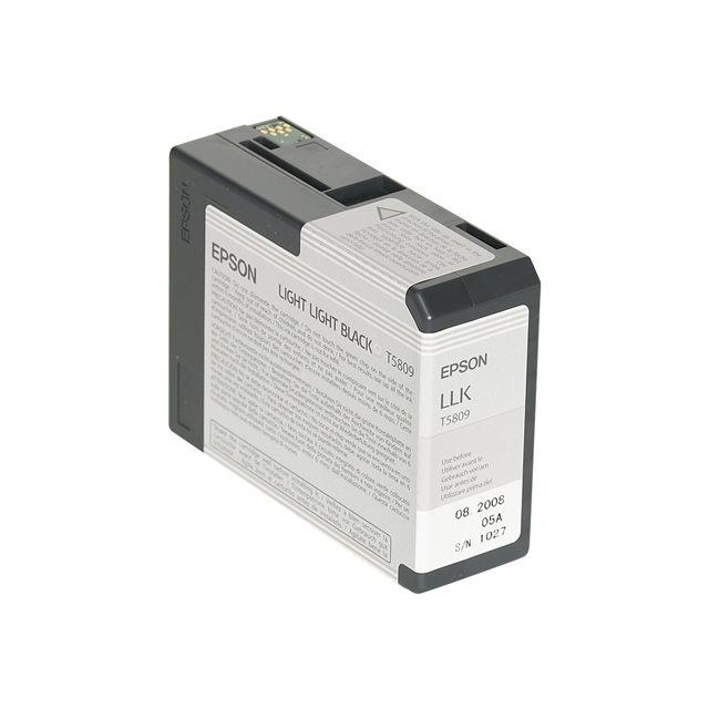 Cartouches pour imprimantes - Epson encre pigment gris clair sp 3800/3880 (80ml)