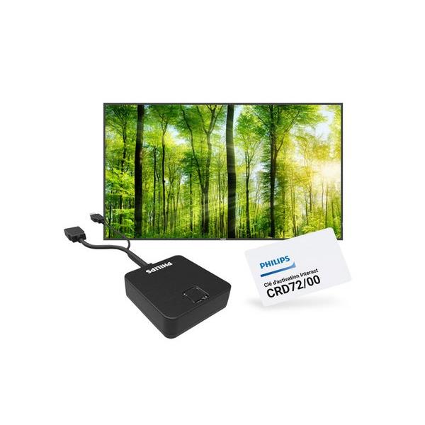 PHILIPS- Pack PROMO- Ecran 55BDL3550Q +CRD61 +CRD72