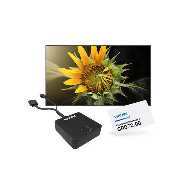 PHILIPS- Pack PROMO- Ecran 65BDL3550Q +CRD61 +CRD72