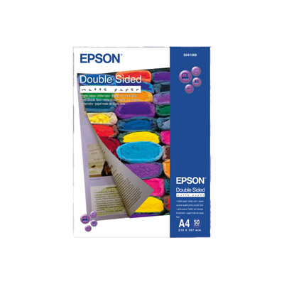 Epson double-sided matte paper - a4 - 50 feuilles