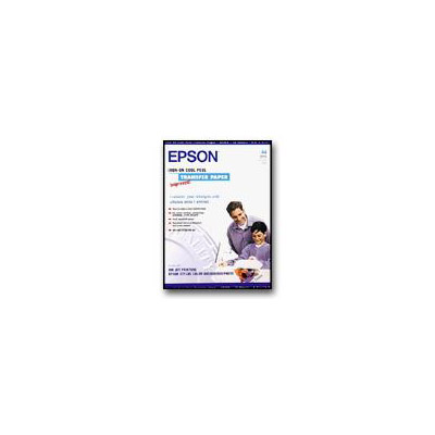 Epson Cool Peel T-Shirt - Papier transferts sur T-shirt - A4 (210 x 297 mm) - 10 unit�s - pour Artisan 730; Stylus SX535; Stylus Photo PX830, R2880, RX560, RX640...