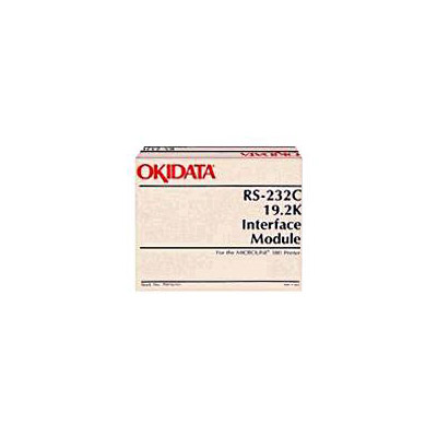 OKI - Adaptateur s�rie - RS-232 - RS-232 - pour OKI ML280 Elite; Microline 182, 182 Plus, 182 Turbo, 280, 280 Elite