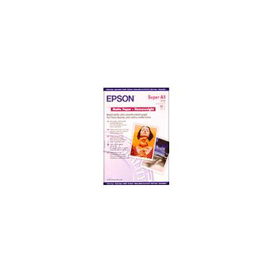 Epson - Papier mat � fort grammage - A3 plus (329 x 423 mm) - 167 g/m2 - 50 feuille(s) - pour Stylus Pro 11880, Pro 3880, Pro 4880, Pro 7900; SureColor SC-T3000, T5000, T7000