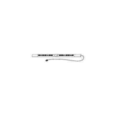 APC Basic Rack-Mount PDU - Unit� de distribution d'alimentation ( montage en rack ) - CA 230 V - 3680 Watt - 24 connecteur(s) de sortie
