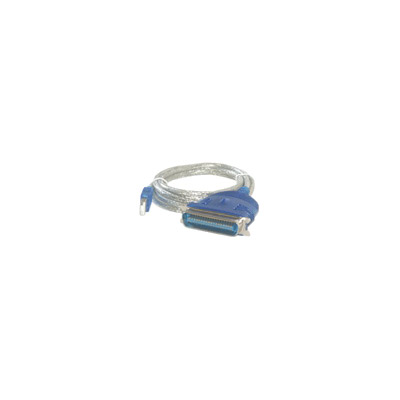 Mcl convertisseur usb vers port parallele cble parallle bleu 1,80 m