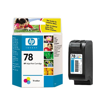 Cartouche HP n C6578DE - couleur (cyan, magenta, jaune) - 450 pages