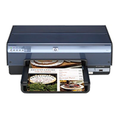 HP Deskjet 6980 - Imprimante - couleur - recto-verso - jet d'encre - Legal, A4 - 1200 ppp x 1200 ppp - jusqu'� 36 ppm (mono) / jusqu'� 27 ppm (couleur) - capacit� : 150 feuilles - USB, 802.11b, Ethernet, 802.11g