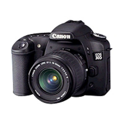 Canon EOS 30D - Appareil photo num�rique - Reflex - 8.2 Mpix - objectif Canon EF-S 18-55 mm - zoom optique : 3 x - m�moire prise en charge : CF, Microdrive