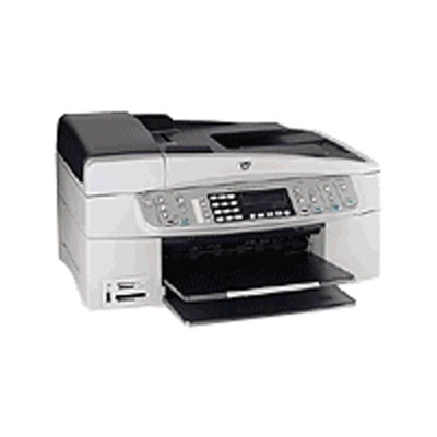 HP Officejet 6310 All-in-One - Multifonctions ( couleur ) - jet d'encre - copie (jusqu'�) : 30 ppm (mono) / 24 ppm (couleur) - impression (jusqu'�) : 30 ppm (mono) / 24 ppm (couleur) - 100 feuilles - 33.6 Kbits/s - Hi-Speed USB, 10/100 Base-TX