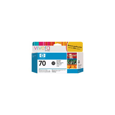 Hp 70 cartouche d'encre designjet noir photo, 130 ml