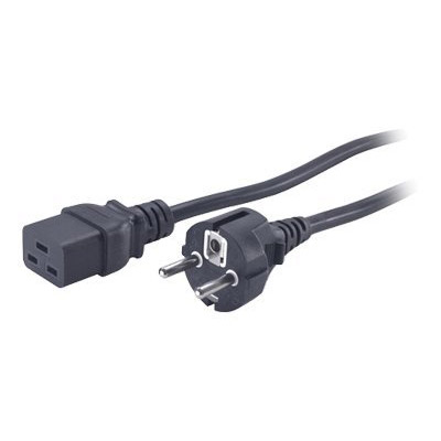 Apc , power cord, c19 to cee/7 schuko, 2.5m