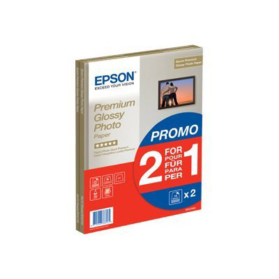Epson premium glossy photo paper - a4 - 2x 15 feuilles