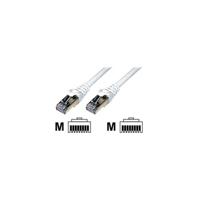 Mcl fcc6bm-2m/w cble de rseau blanc cat6 f/utp (ftp)