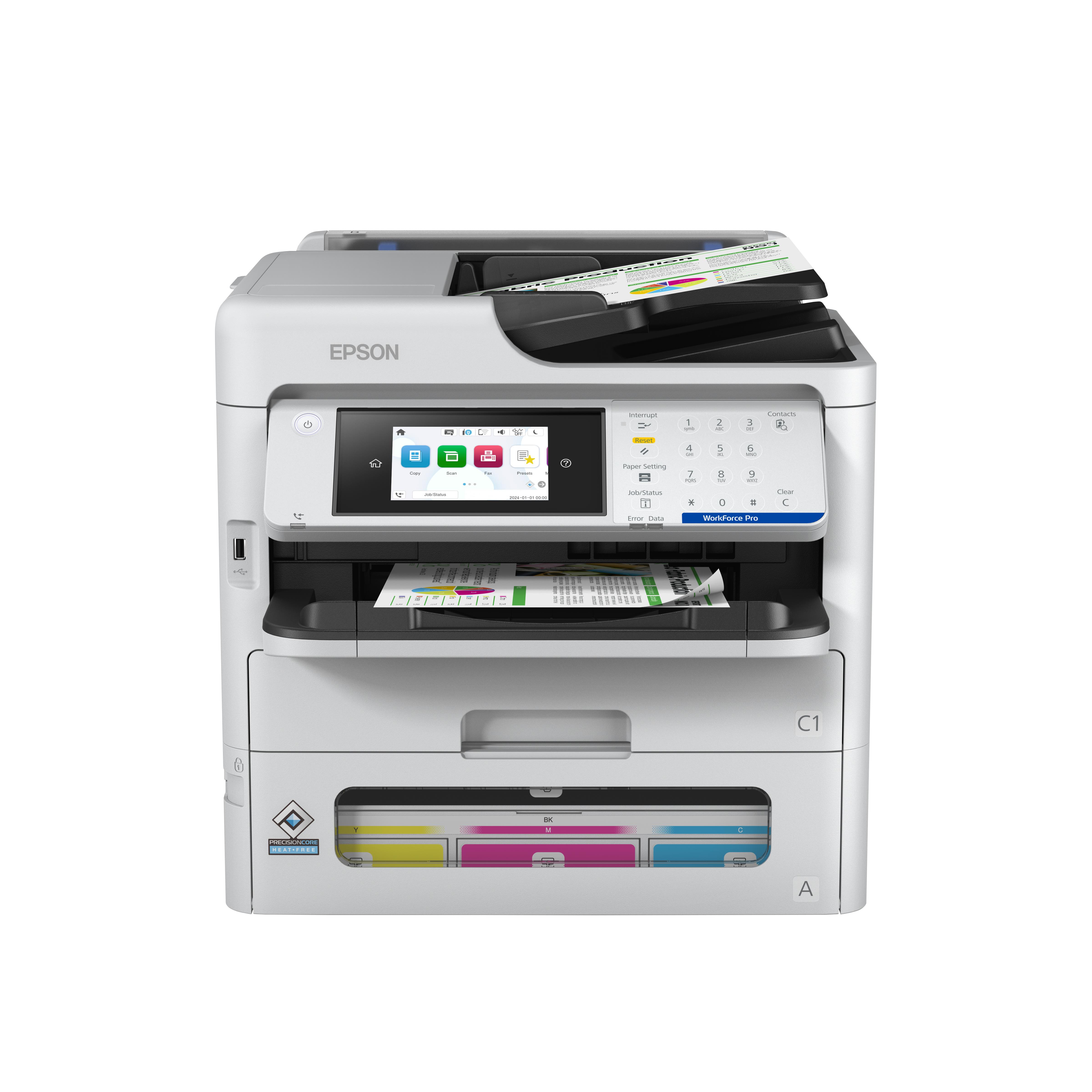 Epson workforce pro em-c800rdwf jet d'encre a4 4800 x 1200 dpi 35 ppm wifi