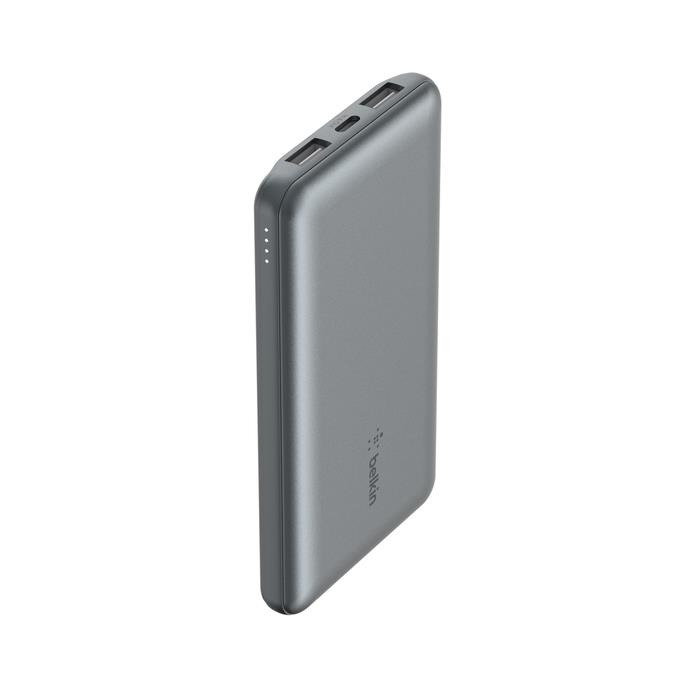 Batterie de secours externe (power bank) - Belkin boostcharge 10000 mah gris