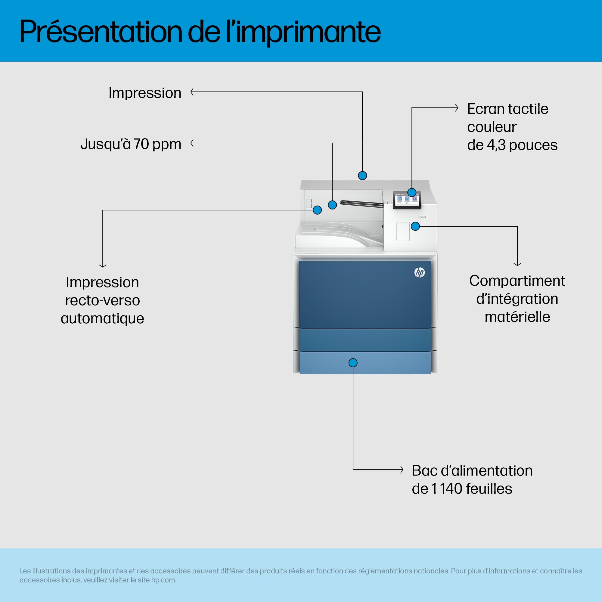 Imprimantes laser - Hp laserjet enterprise 8501dn printer europe - multilingual localization 1200 x 1200 dpi a3