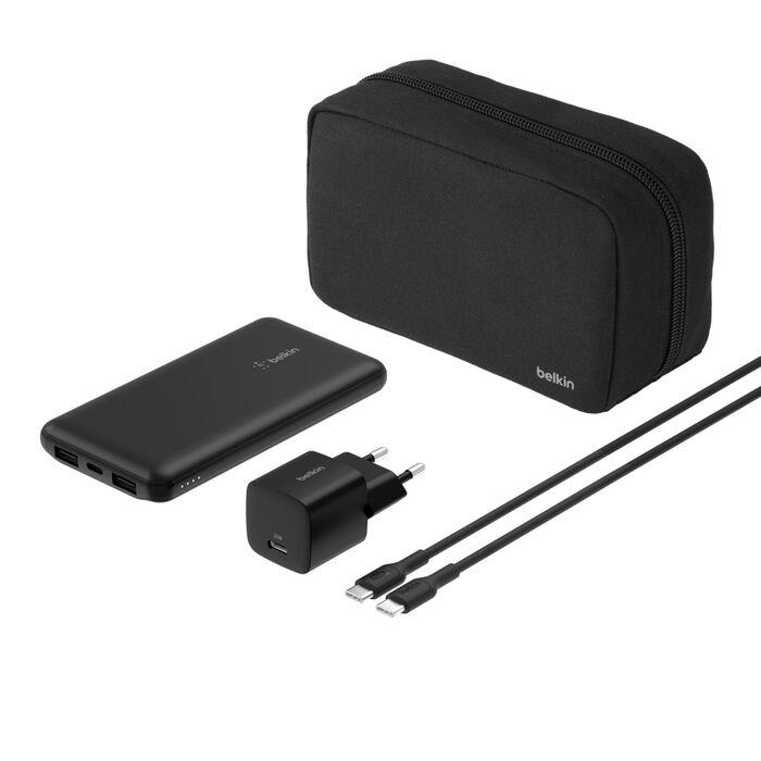 Batterie de secours externe (power bank) - Belkin boostcharge 10000 mah noir