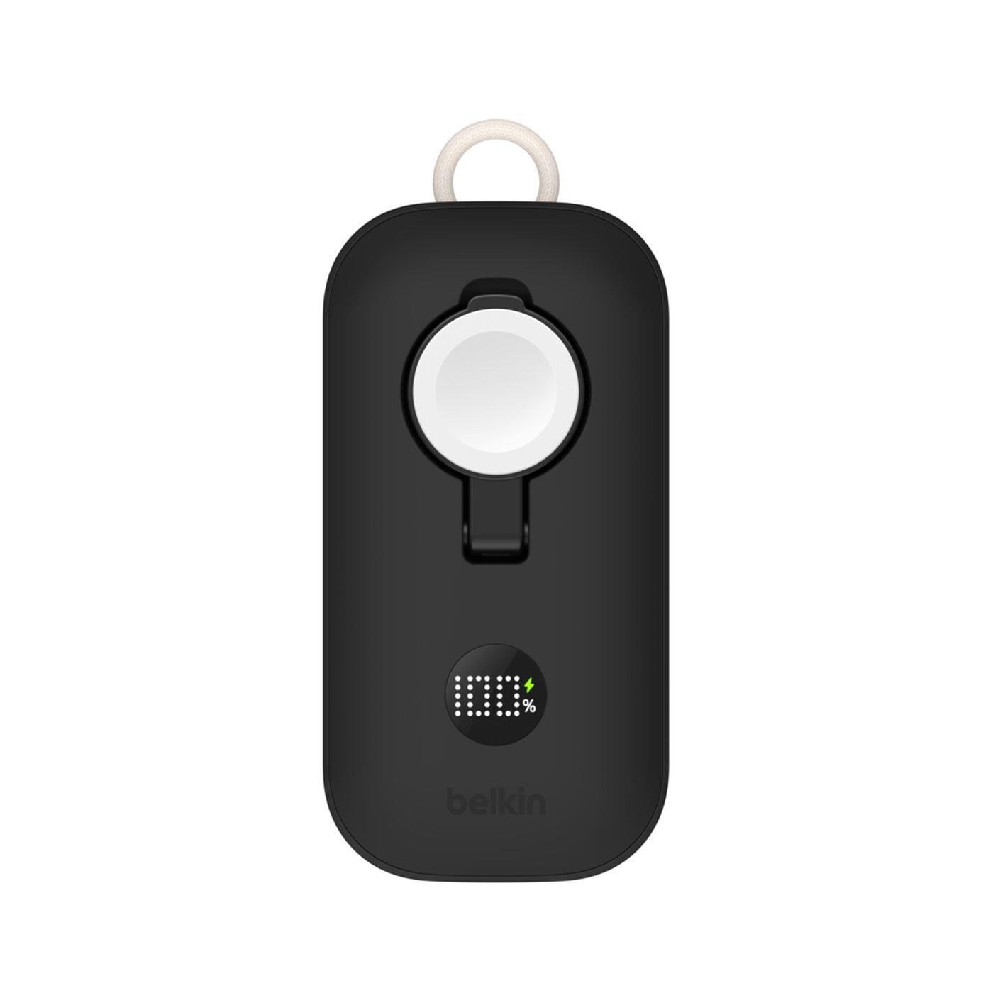 Batterie de secours externe (power bank) - Belkin bpd012hqbk banque d'alimentation �lectrique 10000 mah recharge sans fil noir