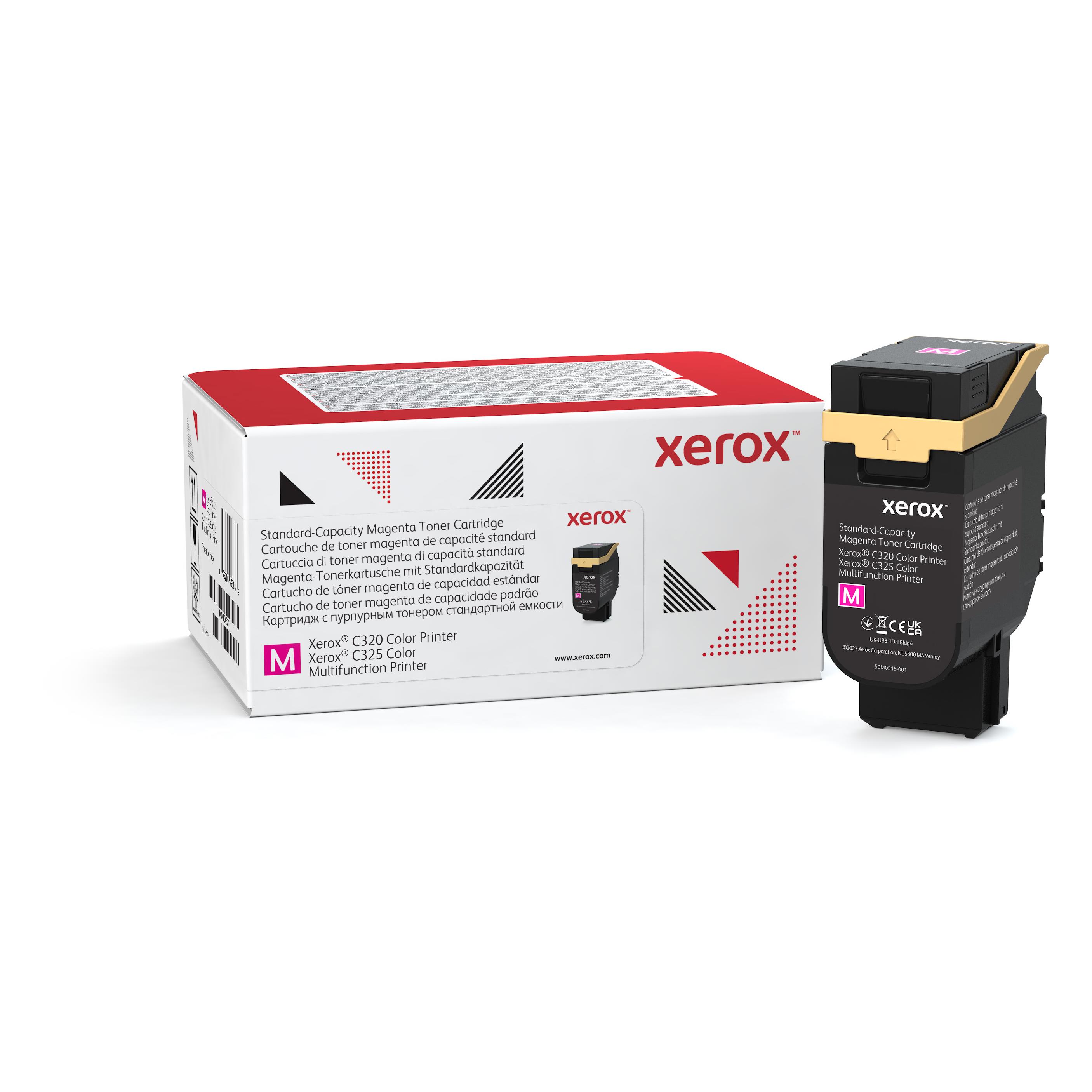 Cartouches de toner - Xerox cartouche de toner magenta de capacit standard imprimante couleur  c320?/?multifonctions  c325 (1800 pages) - 006r04821