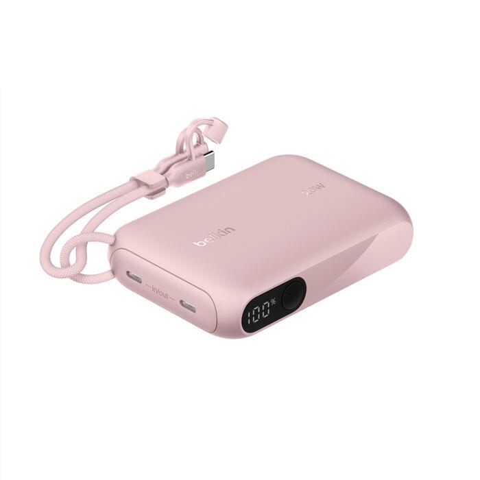 Batterie de secours externe (power bank) - Belkin bpb027hqpk banque d'alimentation �lectrique 10000 mah rose