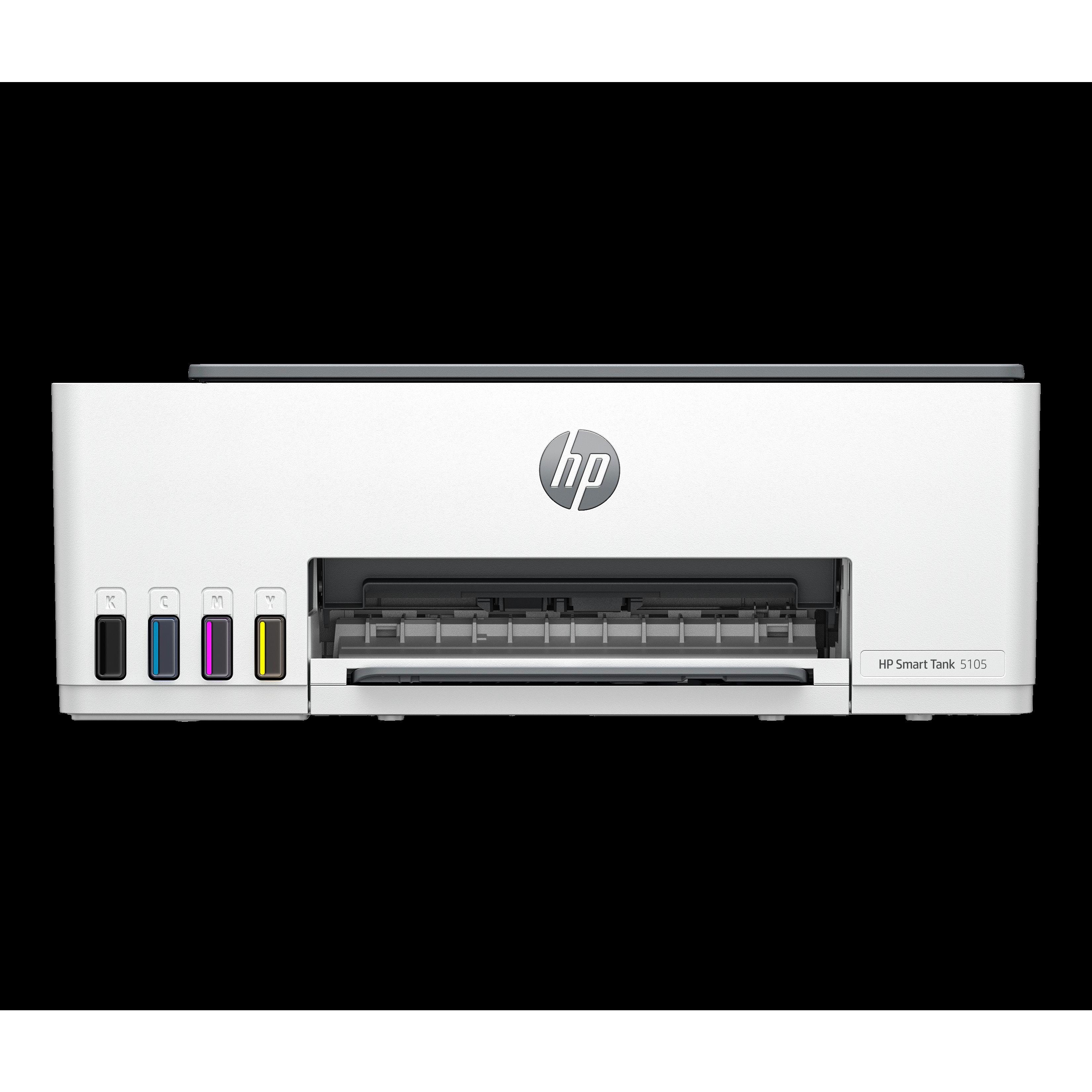 Hp smart tank 5105 sans fil all-in-one couleur imprimante, copieur, scanner