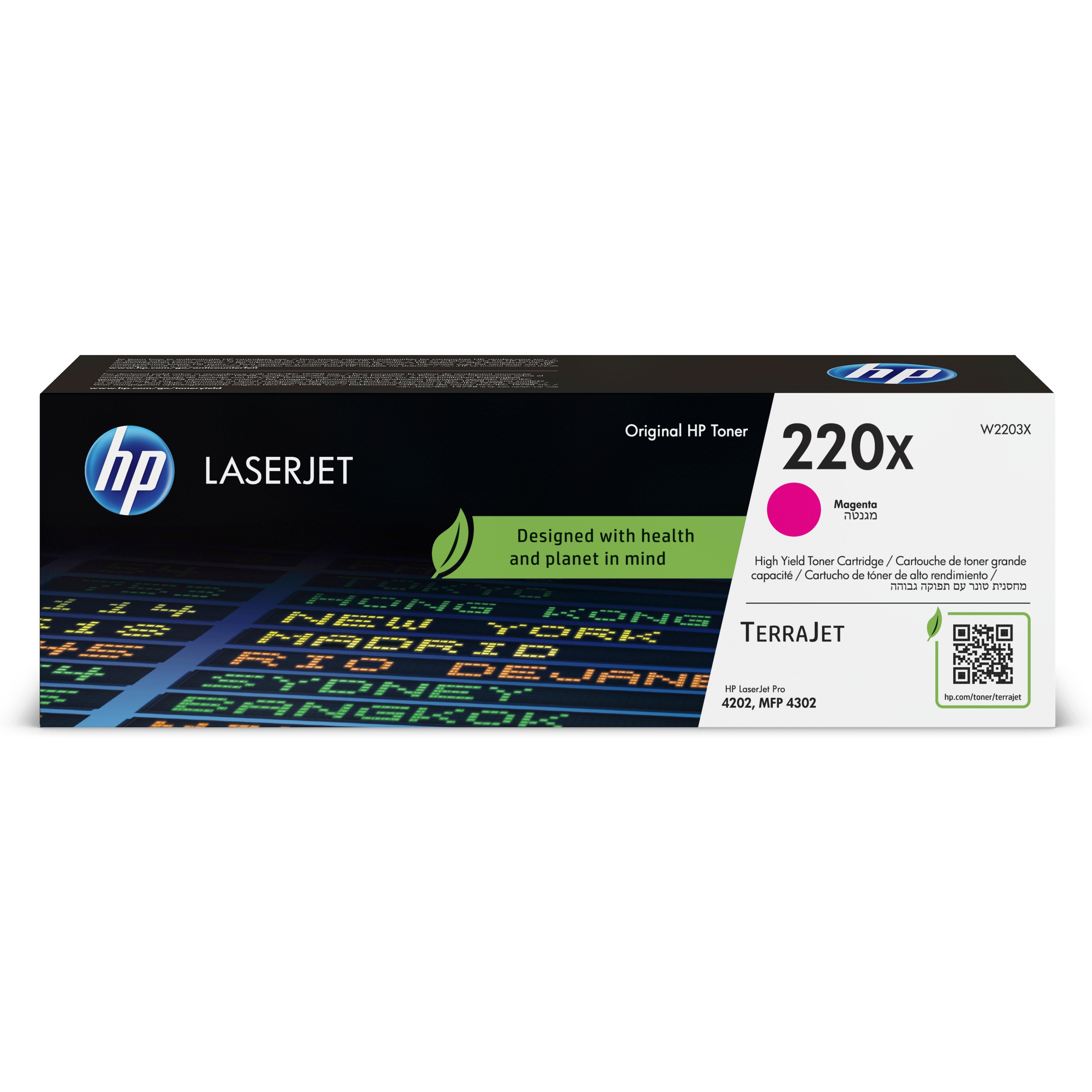 Cartouches de toner - Hp toner laserjet magenta authentique 220x