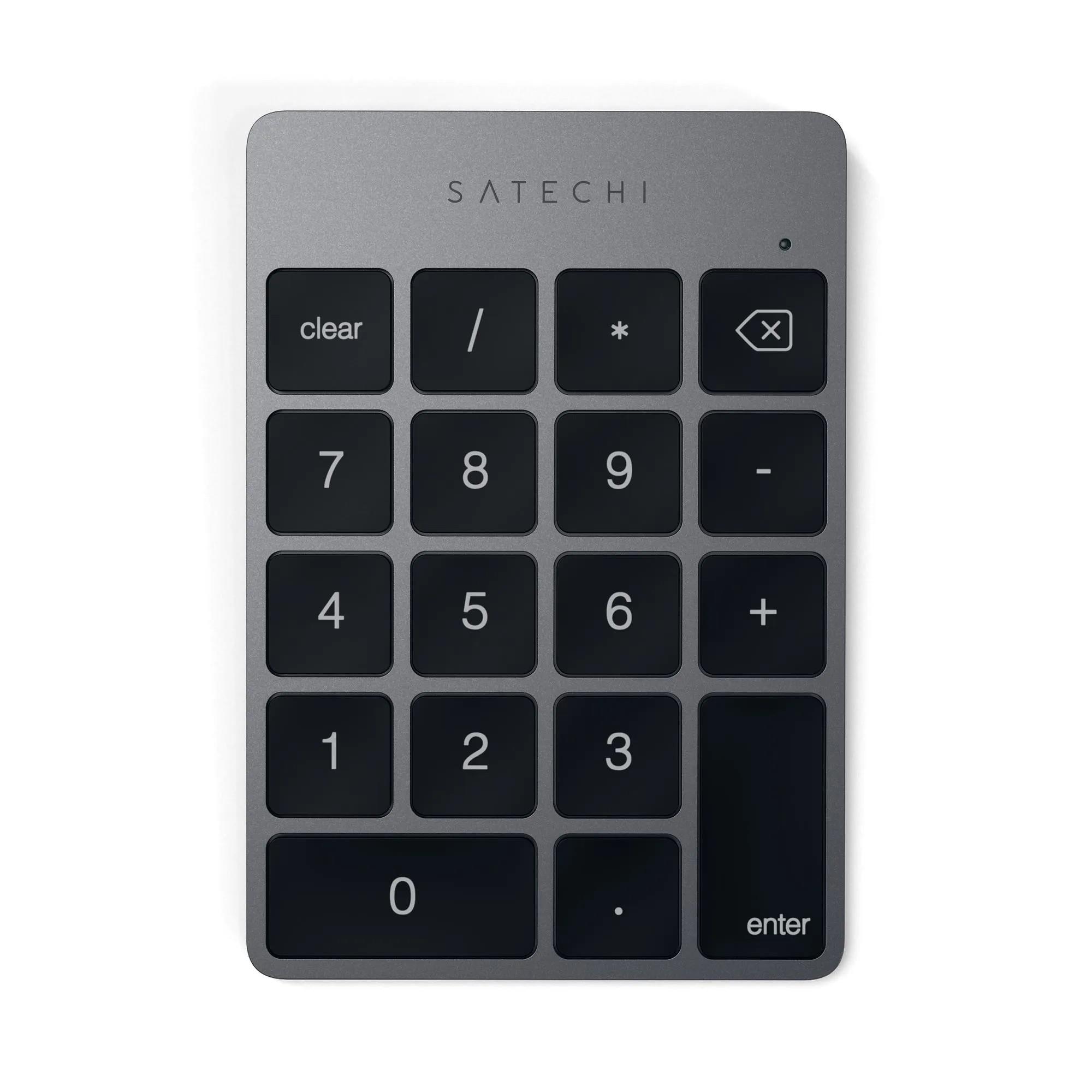 Clavier - Satechi st-ksalkpm clavier pour tablette num�rique bluetooth gris